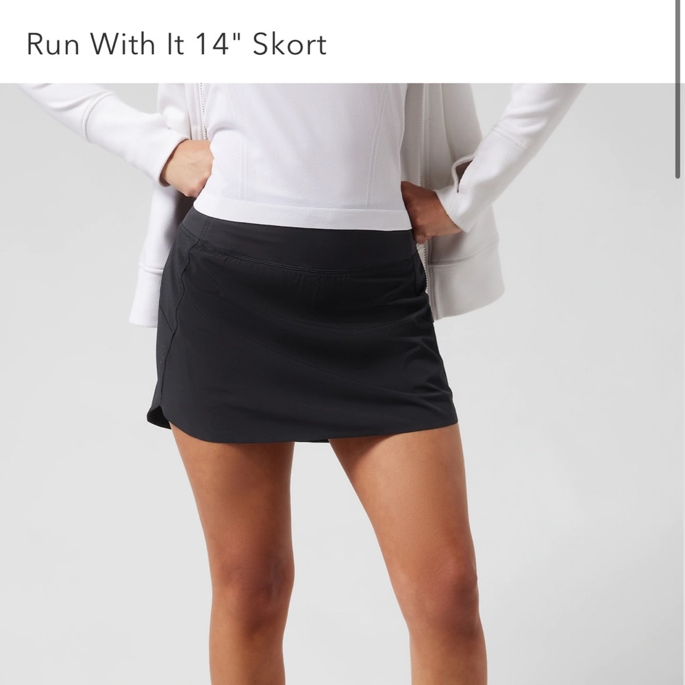 Athleta Run With it Skort